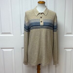 Marine‎ Layer Elias Sweater Polo - Size M - NEW With Tags.